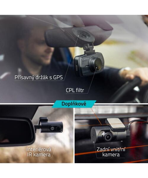 LAMAX C11 GPS 4K kamera do auta