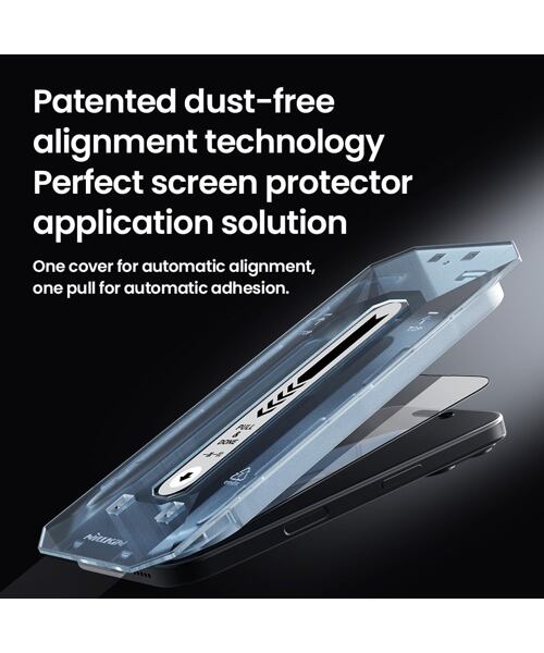 Nillkin Tvrzené Sklo 2.5D CP+ PRO Black pro Apple iPhone 16 Pro Max (s aplikátorem)