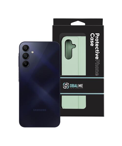 OBAL:ME SmoothTouch Pouzdro pro Samsung Galaxy A15 4G/5G Mint Green