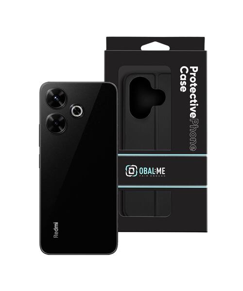 OBAL:ME SmoothTouch Pouzdro pro Xiaomi Redmi 13 4G/5G Black