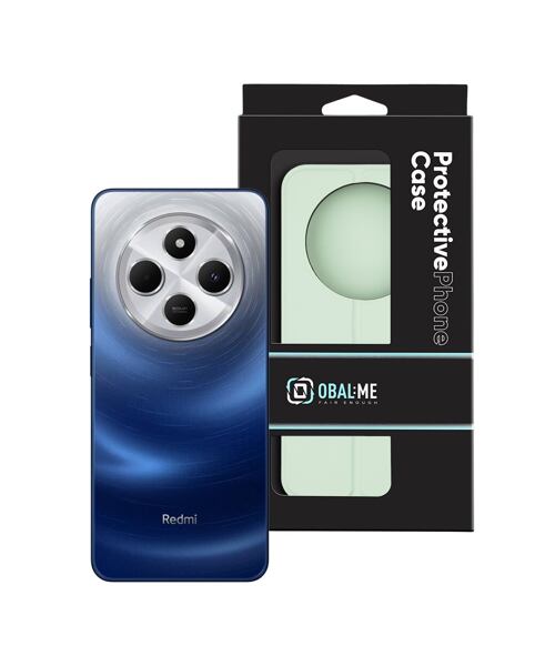 OBAL:ME SmoothTouch Pouzdro pro Xiaomi Redmi 14C 4G/Poco C75/Poco M7 Mint Green
