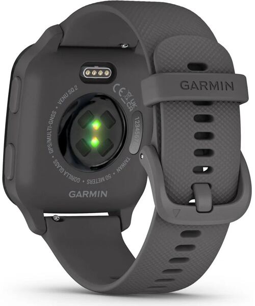 Garmin Venu Sq 2 Slate / Shadow Grey Silicone Band