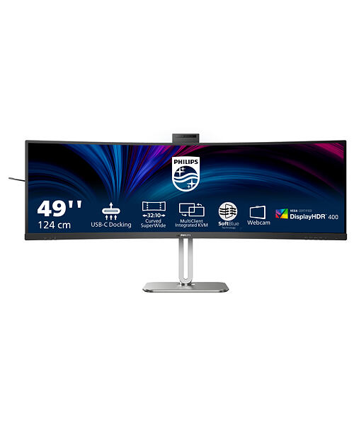 Philips/49B2U6900CH/00/48,8''/VA/5120x1440/75Hz/4ms/Black/3R