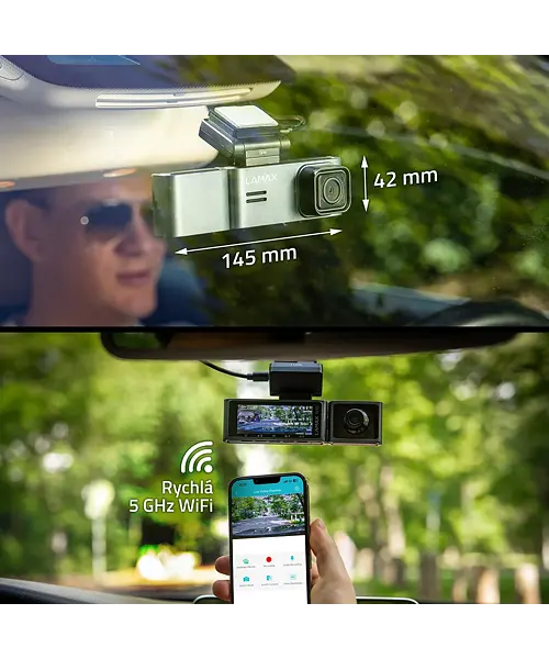 LAMAX N10 GPS 3in1 kamera do auta