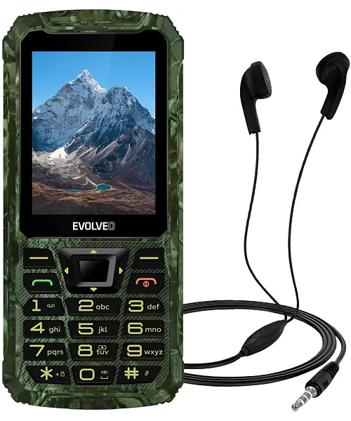 EVOLVEO StrongPhone Z6 Dual SIM Hunting Camo