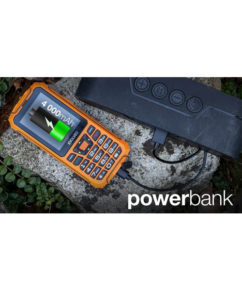 EVOLVEO StrongPhone Z6 Dual SIM Orange