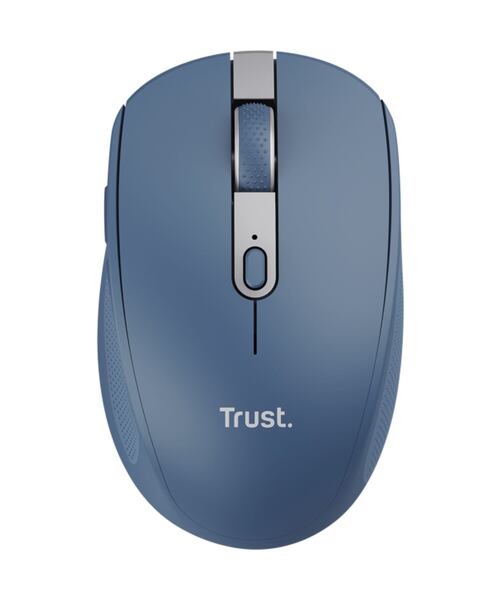 Trust Ozaa/Kancelářská/Optická/Pro praváky/3 200 DPI/USB+BT/Modrá