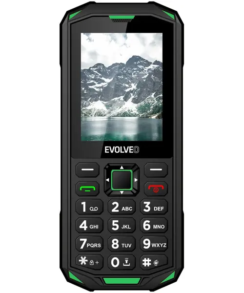 EVOLVEO StrongPhone X5 Dual SIM Black Green