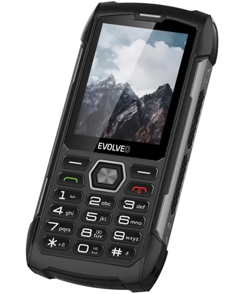 EVOLVEO StrongPhone H1 Dual SIM Black Grey