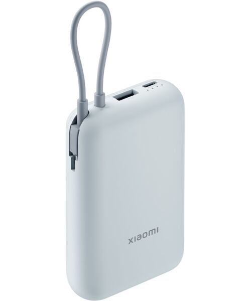 Xiaomi Power Bank 10000mAh (Integrated Cable) Ice Blue