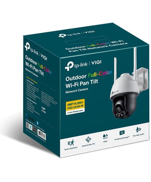 TP-LINK VIGI C540-W(4mm) 4MP barevná WiFi Pan/Tilt Network Camera