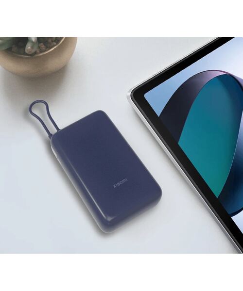 Xiaomi 33W Power Bank 20000mAh (Integrated Cable) Blue