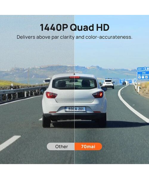 70mai Dash Cam A400 QHD Ivory