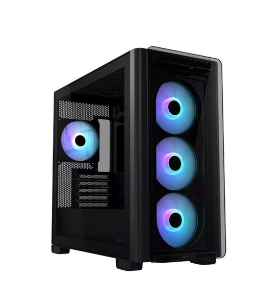 ASUS case A23 PLUS TG ARGB FANS BLK