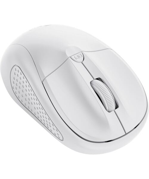 TRUST Primo/Kancelářská/Optická/1 600 DPI/Bezdrátová USB/Bílá
