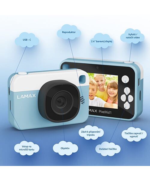 LAMAX PixelKid1 Blue
