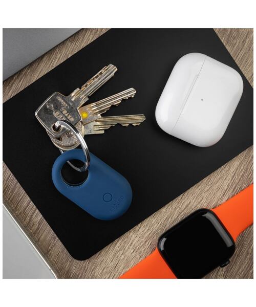 Silikonové pouzdro FIXED Silky pro Samsung SmartTag2 4ks, 2x černé + 2x bílé