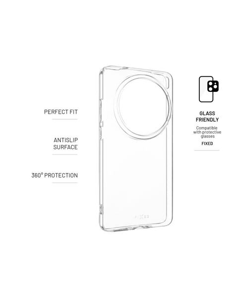 TPU gelový kryt FIXED Story pro Vivo X200 Pro, čirý