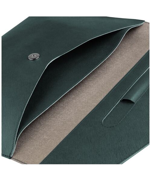 Pouzdro FIXED Siena pro notebooky a tablety o úhlopříčce do 13", tmavě zelené