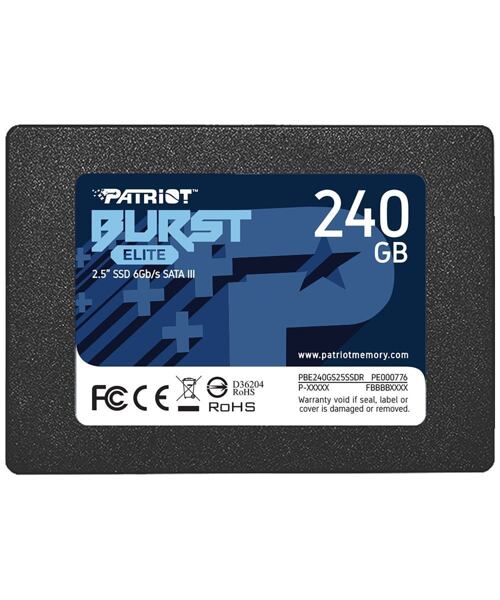 PATRIOT Burst Elite/240GB/SSD/2.5''/SATA/3R