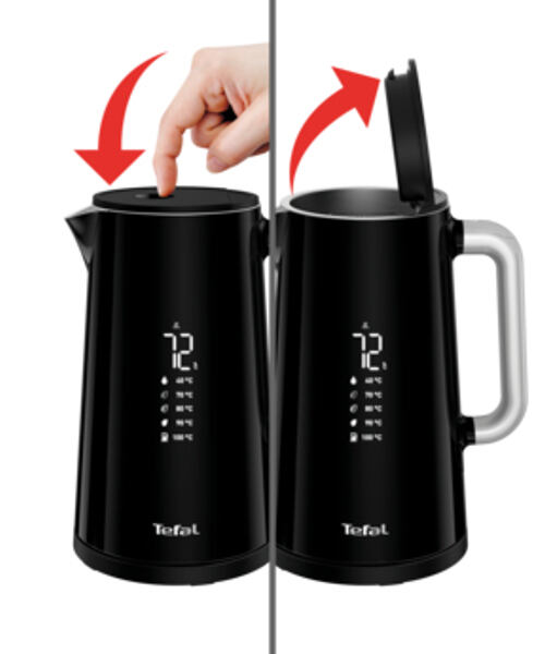 Tefal KO851 elektrická konvice 1,7 l 1800 W Černá