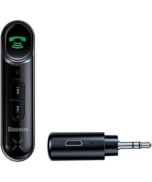 Baseus bluetoooth audio adaptér Qiyin černý