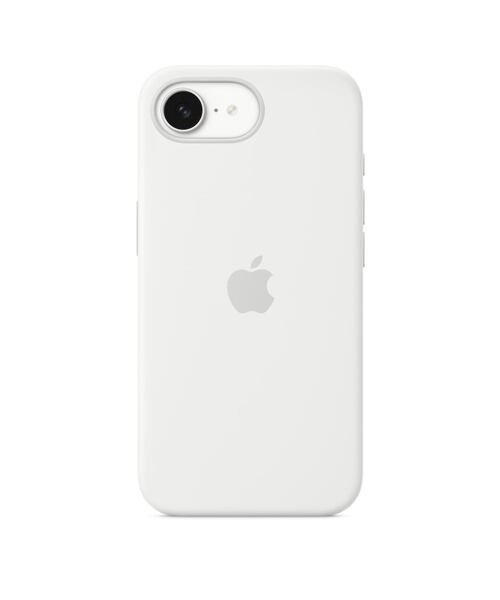 Apple iPhone 16e Silicone Case White