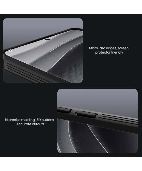 Nillkin CamShield PRO Zadní Kryt pro Xiaomi Redmi Note 14 Pro 5G/Poco X7 5G Black