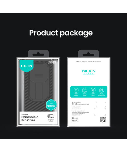 Nillkin CamShield PRO Zadní Kryt pro Xiaomi Redmi Note 14 Pro 5G/Poco X7 5G Dark Green