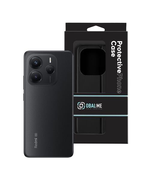 OBAL:ME SmoothTouch Pouzdro pro Xiaomi Redmi Note 14 5G Black