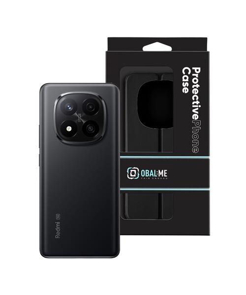 OBAL:ME SmoothTouch Pouzdro pro Xiaomi Redmi Note 14 Pro+ 5G Black