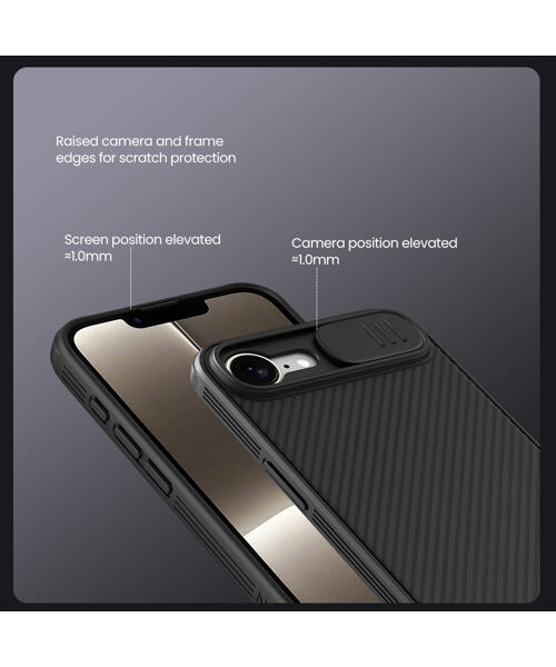 Nillkin CamShield PRO Zadní Kryt pro Apple iPhone 16e Black