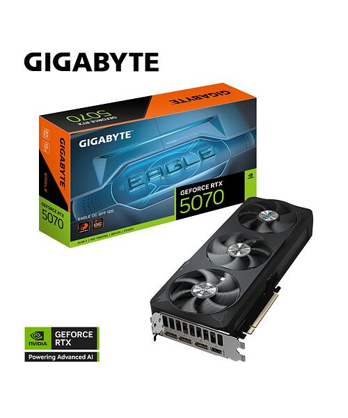 GIGABYTE GeForce RTX 5070 EAGLE SFF/OC/12GB/GDDR7