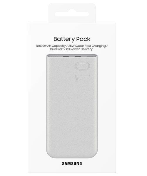 EB-P3400XUE Samsung FastCharge PowerBanka 2x USB-C 25W 10000mAh Beige