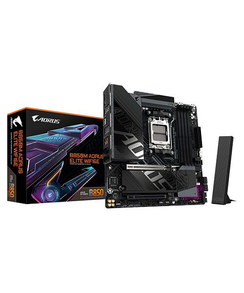 GIGABYTE B850M AORUS ELITE WIFI6E/AM5/mATX