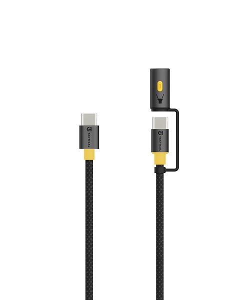 Tactical Stinger Cable USB-C/USB-C 1,5m Black