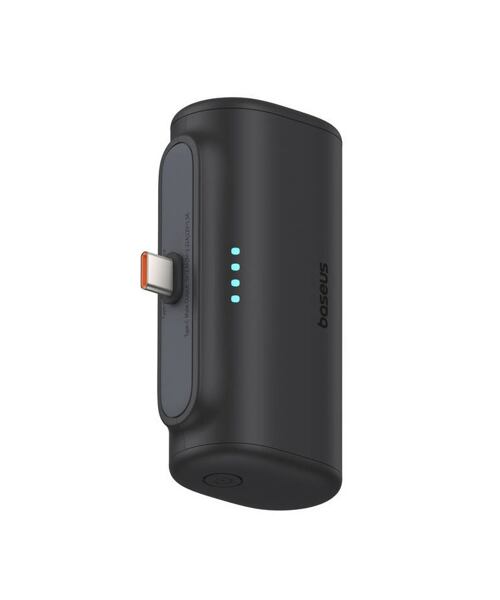 Baseus Compact 20W Fast Charge USB-C Powerbanka 5000mAh Cluster Black
