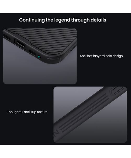 Nillkin CamShield PRO Zadní Kryt pro Apple iPhone 17 Black