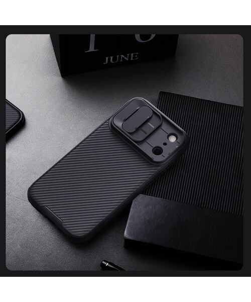 Nillkin CamShield PRO Zadní Kryt pro Apple iPhone 17 Pro Black