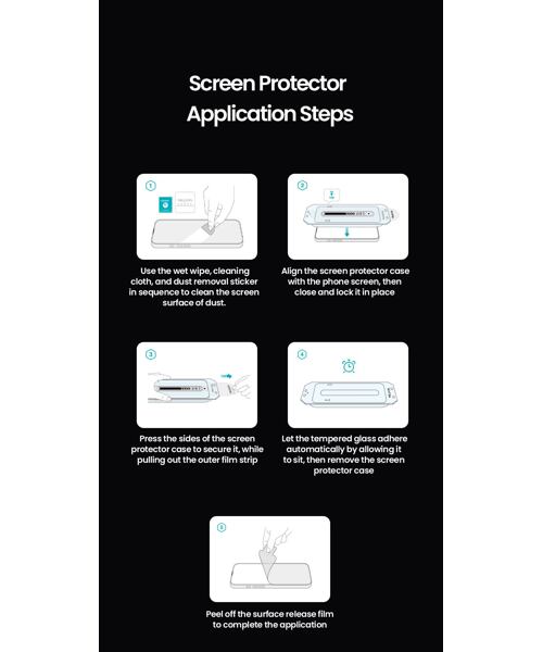 Nillkin Tvrzené Sklo 2.5D CP+ PRO Black pro Apple iPhone Air (s aplikátorem)