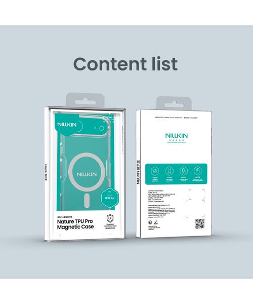 Nillkin Nature TPU PRO Magnetic Kryt pro Apple iPhone Air Transparent