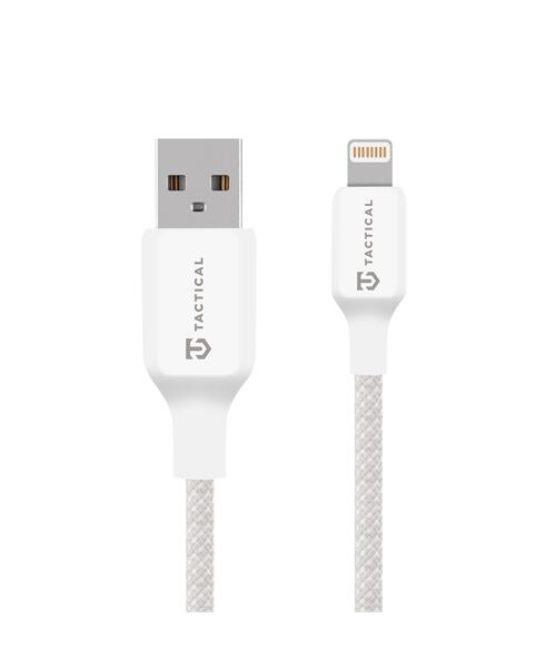 Tactical Stitch Thread Cable USB-A/Lightning 1m White