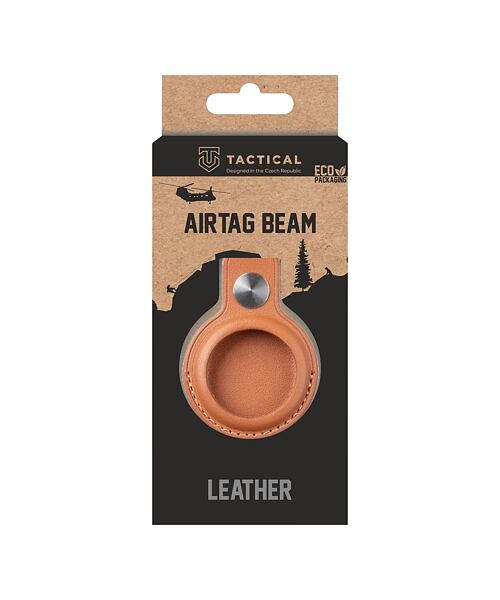 Tactical Airtag Beam Leather Brown