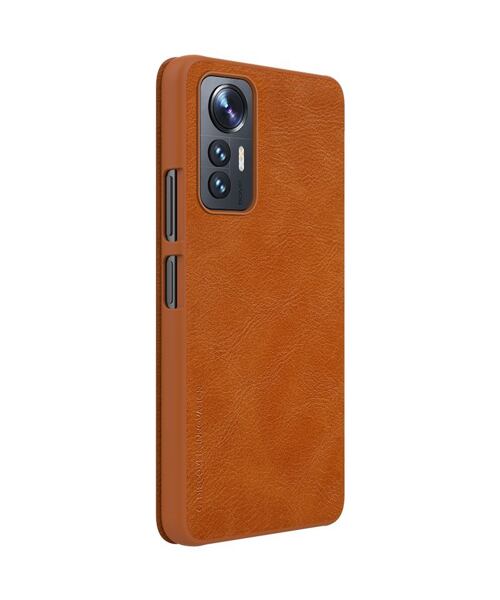 Qin book pouzdro pro Xiaomi 12 Lite (Nillkin) Hnědá