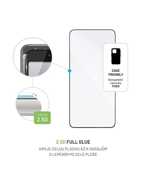 FIXED Full-Cover Ochranné tvrzené sklo pro Samsung Galaxy A33 5G, černé