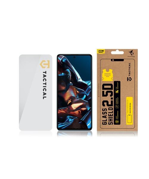 Tactical Glass Shield 2.5D sklo pro Poco X5 Pro 5G Clear