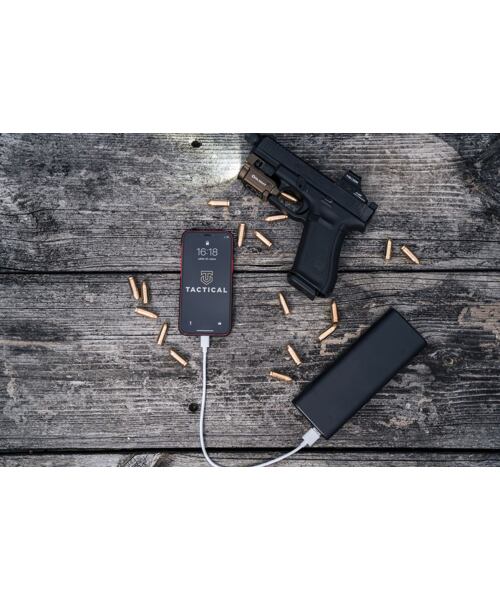 Tactical Smooth Thread Cable USB-C/Lightning 1m White