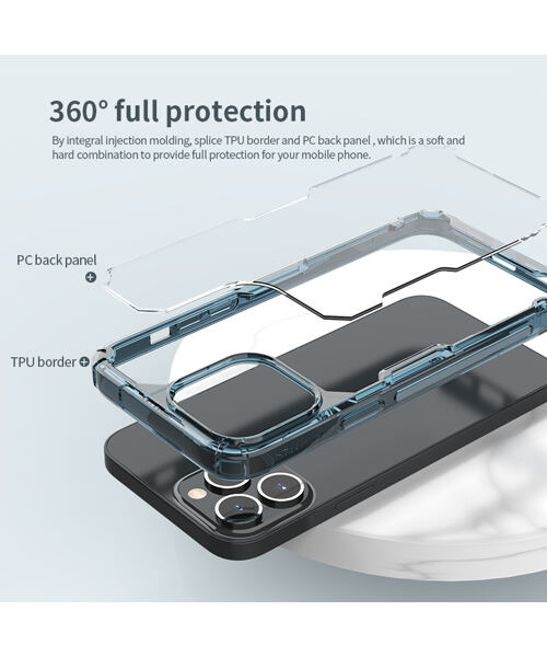 Nillkin Nature TPU PRO Kryt pro Apple iPhone 13 Pro Transparent