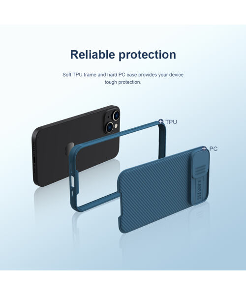 Nillkin CamShield PRO Magnetic Zadní Kryt pro Apple iPhone 14 Plus Black