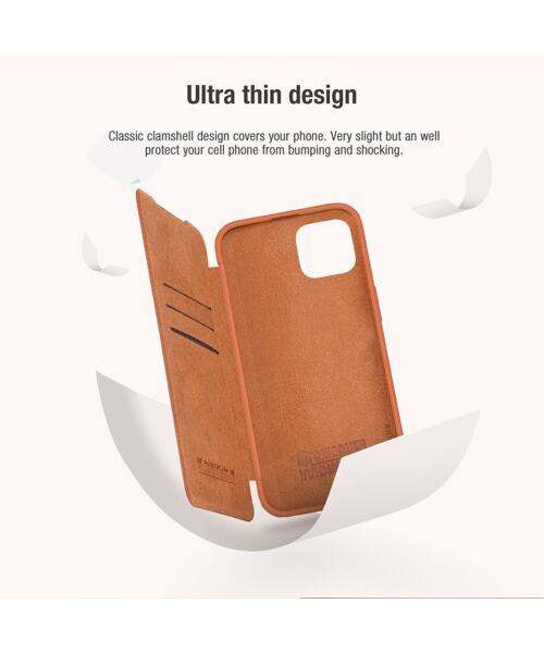 Nillkin Qin Book PRO Pouzdro pro Apple iPhone 14 Plus Black